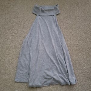 Lanston Turtleneck Tank Top in Light Gray Small EUC
